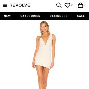 NBD White cocktail dress, worn twice